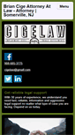 Mobile Screenshot of cigelaw.com